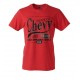 Chevrolet pánské červené triko